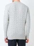 'The Thames' cable knit sweater