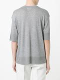 shortsleeved knit top