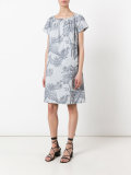 floral shift dress