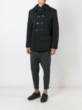 衬垫双排扣大衣