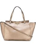 'Rockstud'梯形手提包