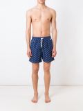 polka dot swim shorts