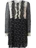 ruffled front dress