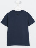 pixelated logo print T-shirt