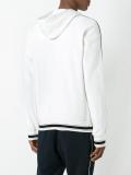 embroidered crown hoodie