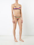 striped bikini