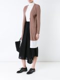 long ribbed cardigan