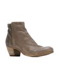 snakeskin effect boots
