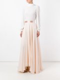 layered maxi skirt