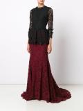 floor length fishtail skirt