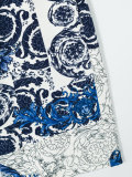 floral baroque printed shorts