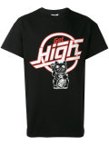 'get high' print T-shirt