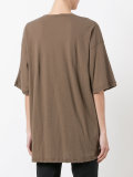 thumbhole slim-fit T-shirt