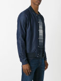denim bomber jacket