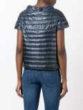 short-sleeved puffer jacket