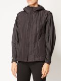 loose-fit sleeves hooded jacket