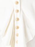 ruffled neckline top