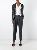 tailored cropped trousers