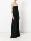 strapless long dress
