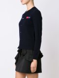 double heart cardigan