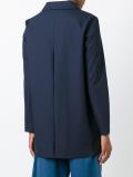 flared buttoned coat
