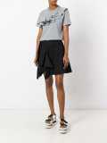 ruffle-detail skirt