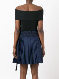 tassel detail pleated skirt