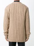 ribbed cardigan
