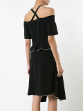 cold-shoulder dress