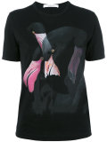 flamingo print T-shirt