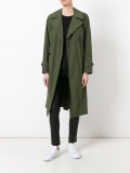 double-breasted shift coat