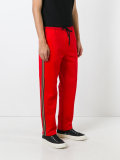 side stripe track pants