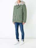 padded hooded jacket