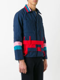 Diamond block panel jacket