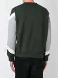 colour block sweatshirt