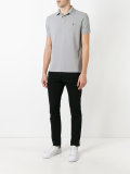 logo embroidered polo shirt