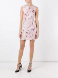 floral print flared dress