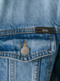 faded denim jacket