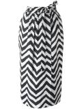zig zag pattern skirt