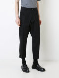 drop-crotch trousers