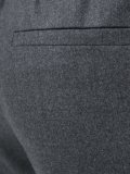 pull-up cropped trousers