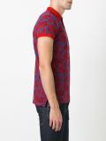 allover print polo shirt