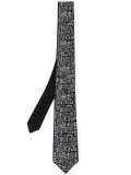 printed tie 