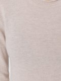 ribbed trim jumper