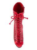 open toe boots