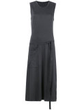 midi wrap dress
