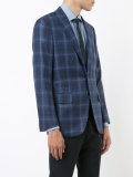checked blazer 