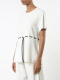 waist-tie top