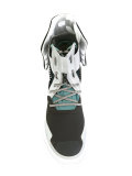 mid-calf lace-up boots