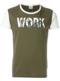 work printed T-shirt